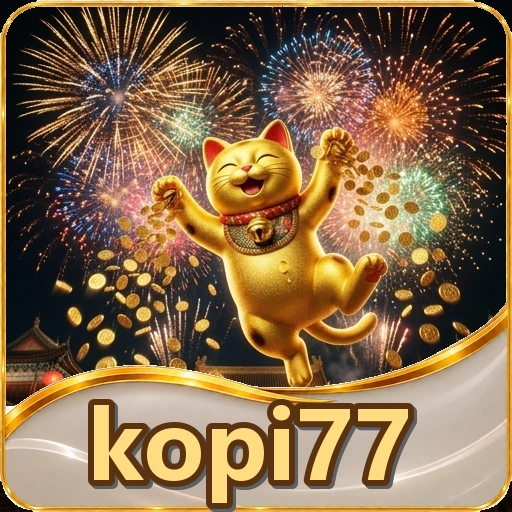 Cuplikan layar beranda aplikasi kopi77 di ponsel Android
